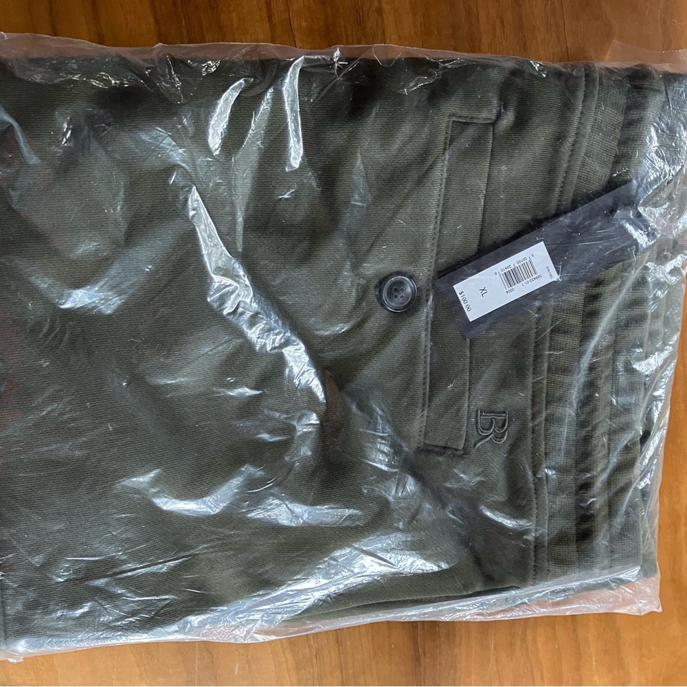 Banana Republic Utility Terry pants Camo Green